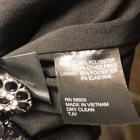 Gianni Bini Black and White Sequin Tweed Dress size 6 NWT - Picture 12 of 16